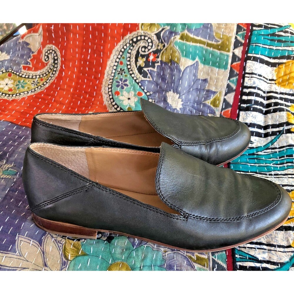 Black Franco Sarto Women's  Loafers, Leather, Marcell Size 7.5 - Picture 3 of 11